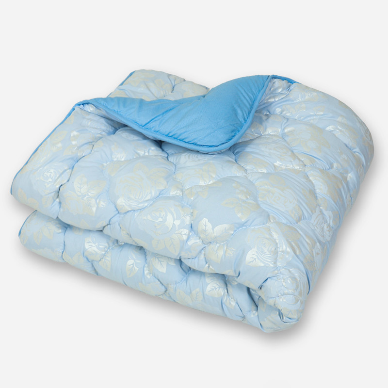 Двоспальна ковдра мікрофібра/холофайбер двостороння №40081