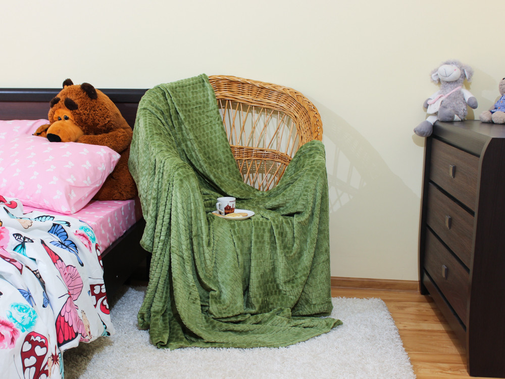 Євро-максі покривало-плед "принт Сіточка" (230*200) - 22217