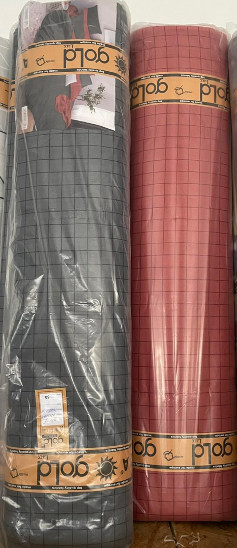 Тканина для постільної білизни Бязь "Gold" Lux GL3332(A+B) - (50м+50м)