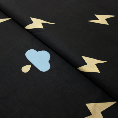 Ткань для постельного белья Бязь "Gold" Lux "Энергия" GL1418 (A+B) - (50м+50м)