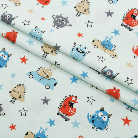 Тканина для постільної білизни Фланель (байка) дитяча FLB1007