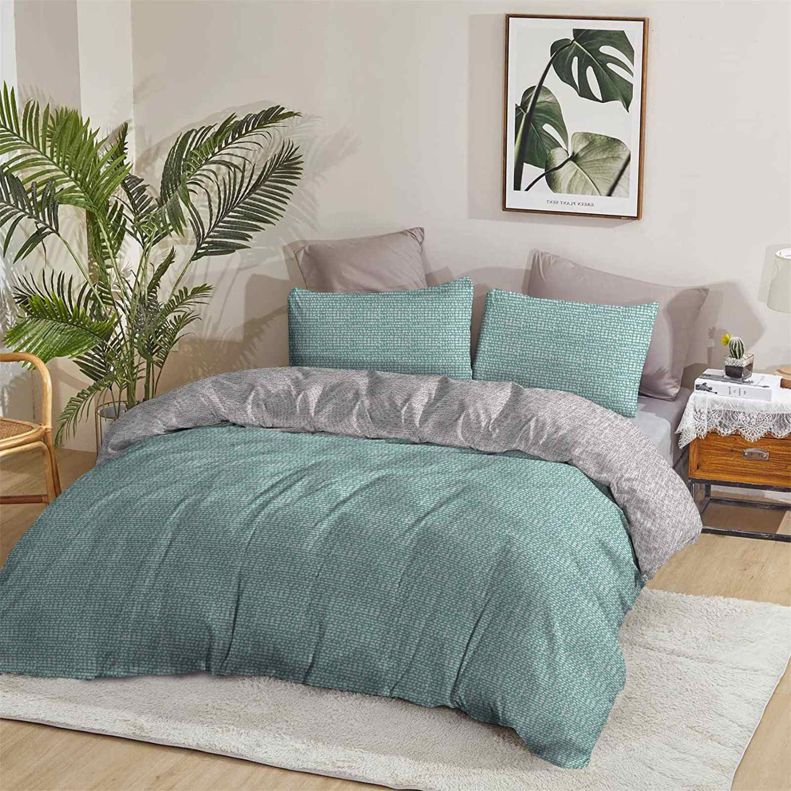 Ткань для постельного белья Бязь "Gold" Lux GL50917green (A+B) - (50м+50м)