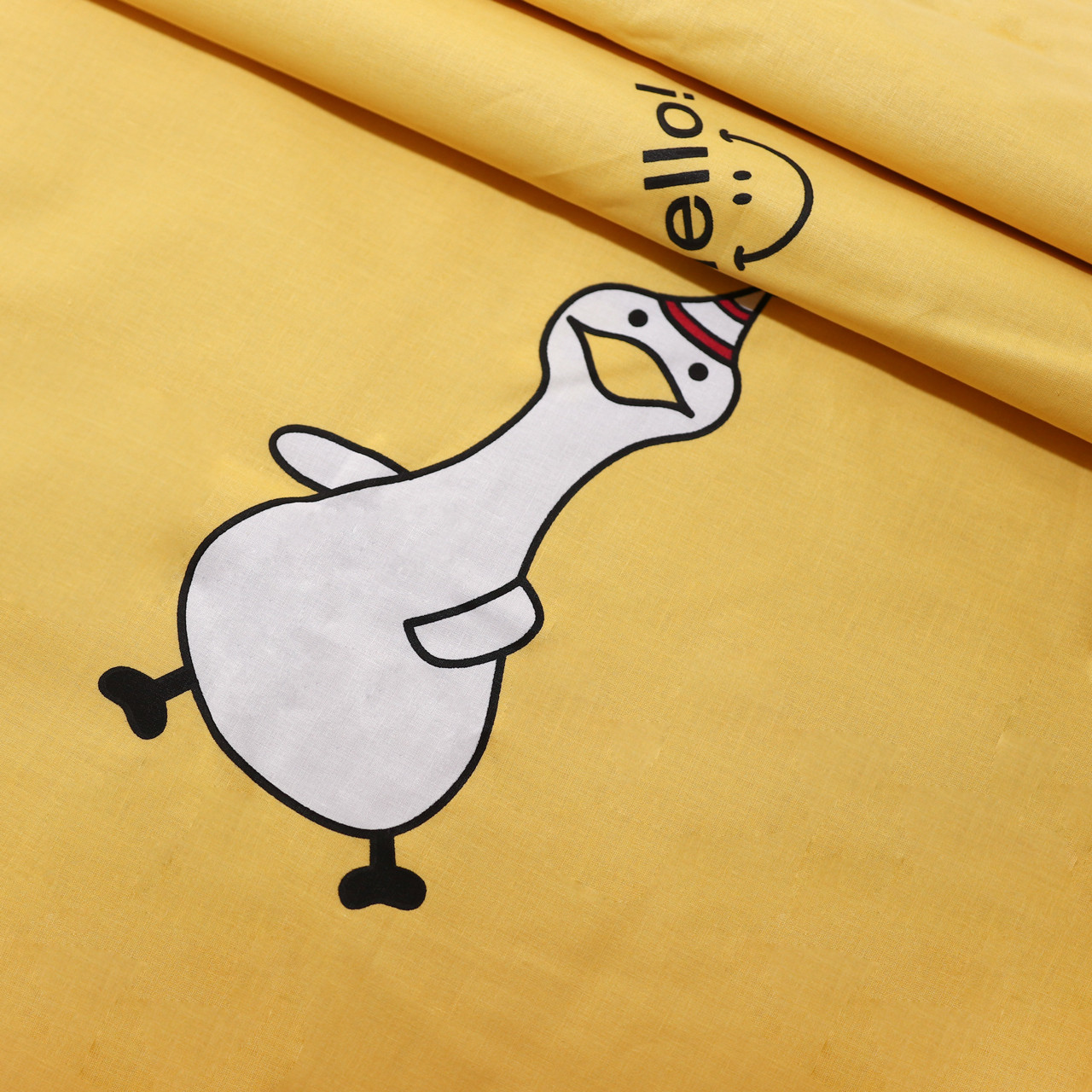 Ткань для постельного белья Бязь "Gold" Lux "Бешеная утка" GL1568 (A+B) - (50м+50м)