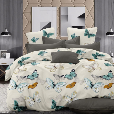 Тканина для постільної білизни Бязь "Gold" Lux GL17520