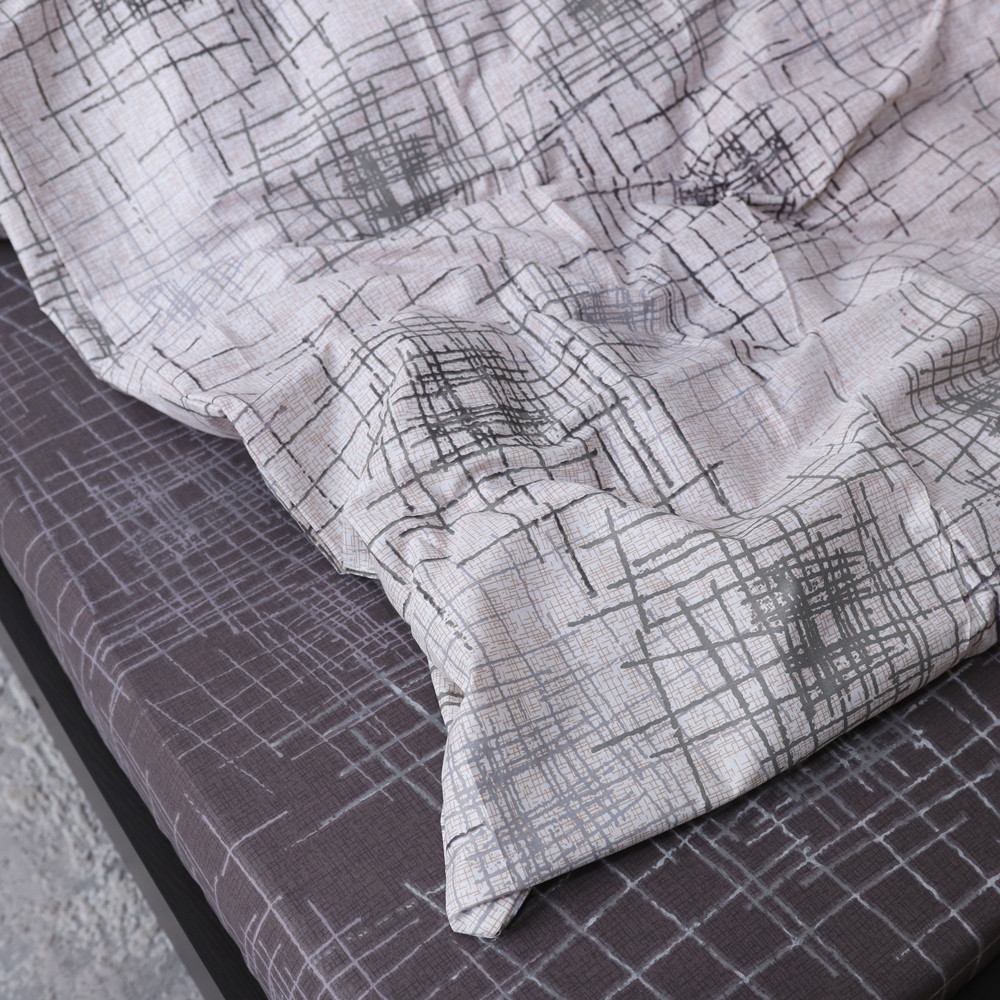 Семейный набор хлопкового постельного белья из Бязи "Gold" №157867AB Черешенка™