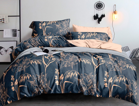 Ткань для постельного белья Сатин S-80-21 (A+B) - (60м+60м)