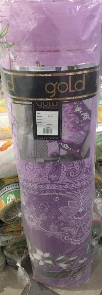 Ткань для постельного белья Бязь "Gold" Lux "Садовая лилия" GL384