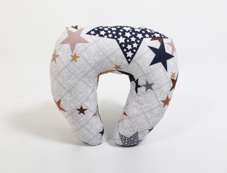 Дорожная подушка-рогалик для путешествий №60009