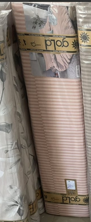 Тканина для постільної білизни Бязь "Gold" Lux смугаста GLS226-1peach (50м)