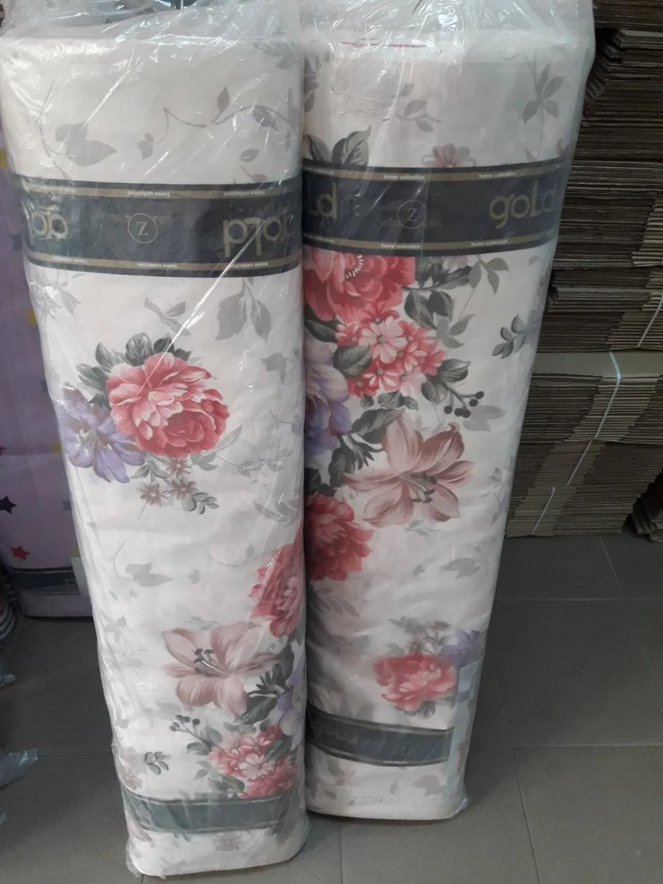 Ткань для постельного белья Бязь "Gold" Lux "Букет цветов" GL4038