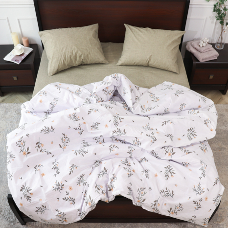 Полуторный набор постельного белья 150*220 из Бязи "Gold" №515047AB Черешенка™