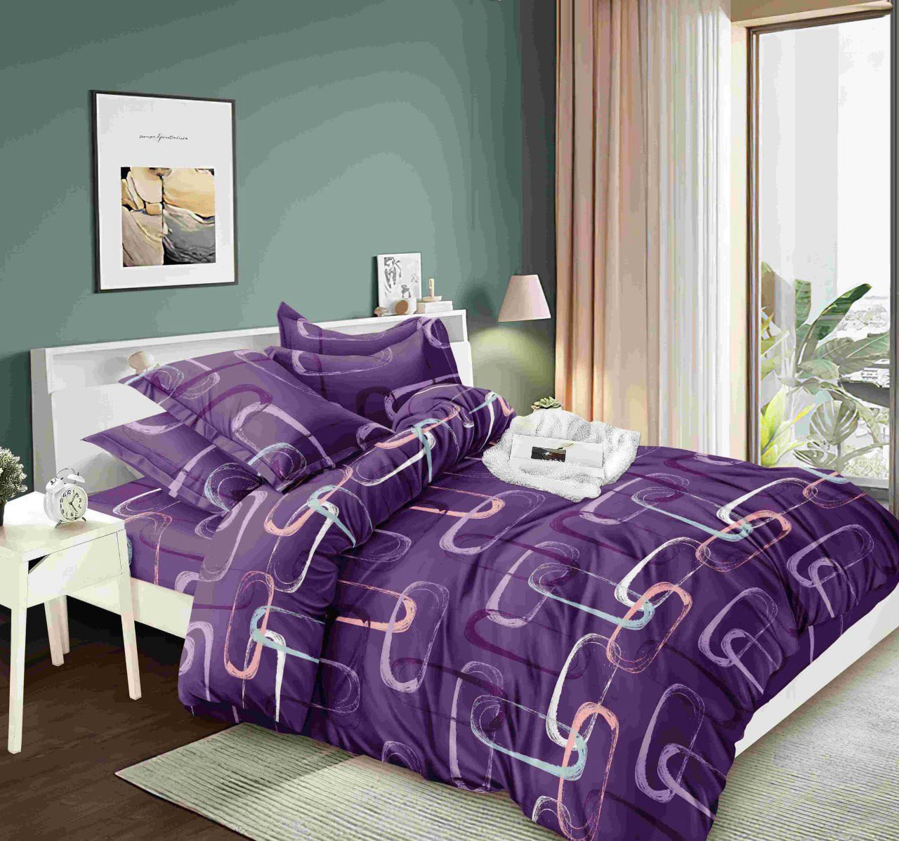 Ткань для постельного белья Полиэстер 75 PL2357 (60м)