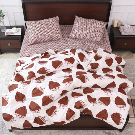 Двоспальний набір постільної білизни 180*220 із Бязі "Gold" №154428AB Черешенка™