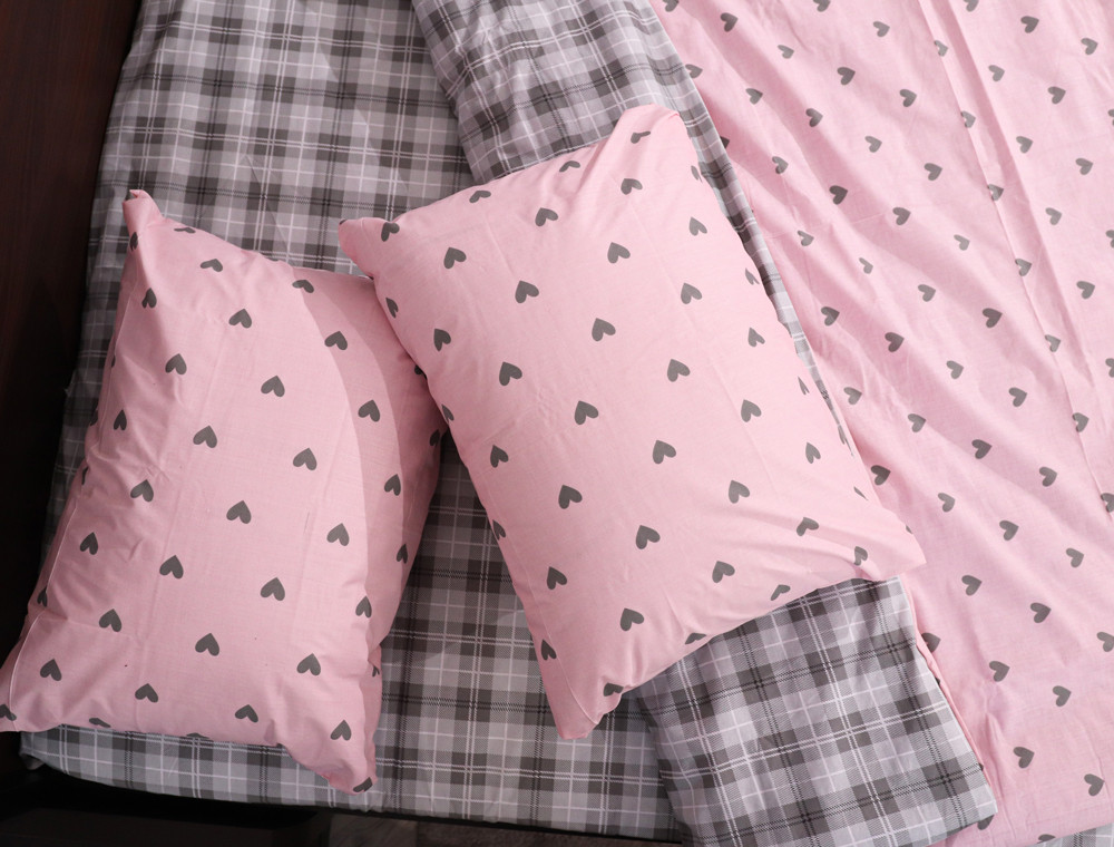 Двуспальный набор постельного белья 180*220 из Бязи "Gold" №155066AB Черешенка™