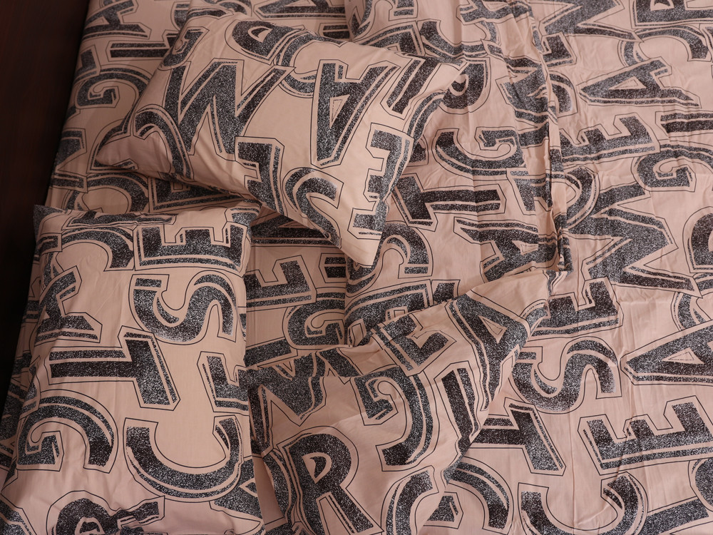 Двоспальний набір постільної білизни 180*220 із Сатину №44247 Черешенка™