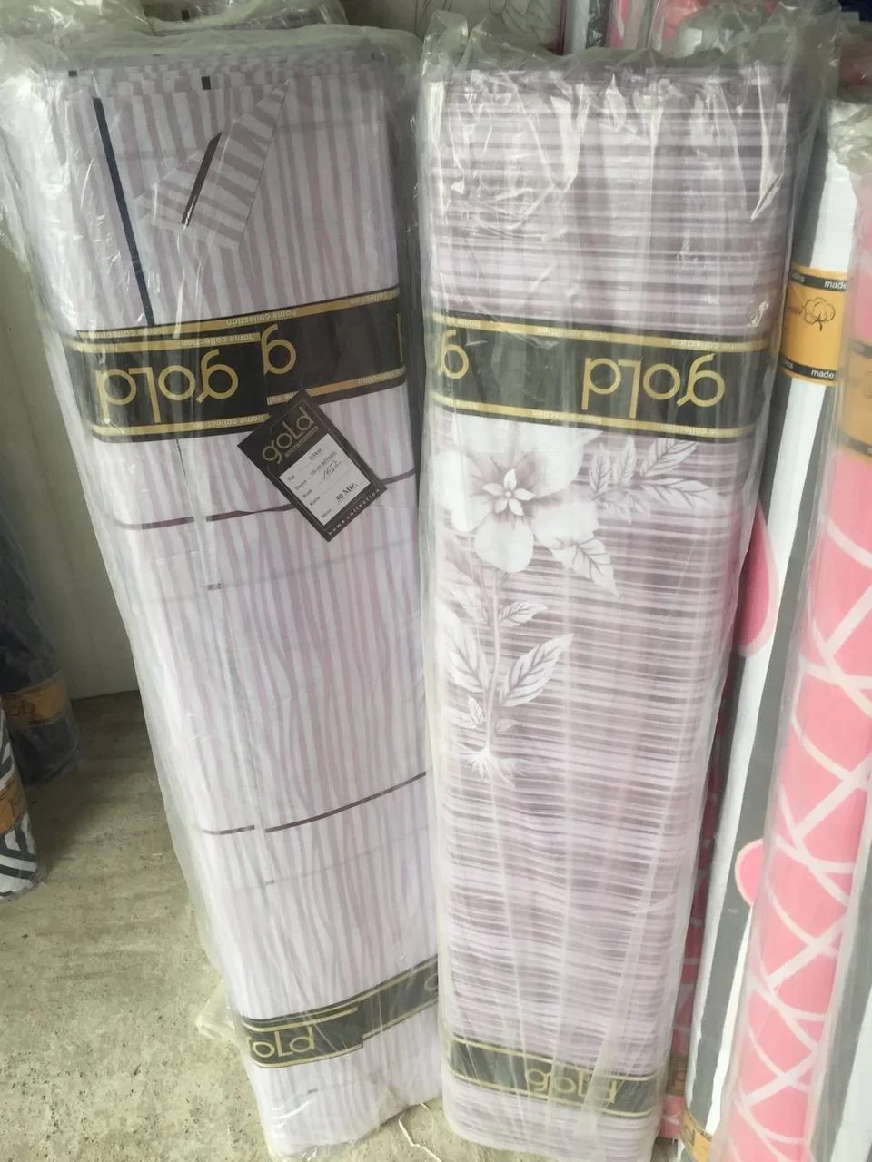 Ткань для постельного белья Бязь "Gold" Lux GL1422 (A+B) - (50м+50м)