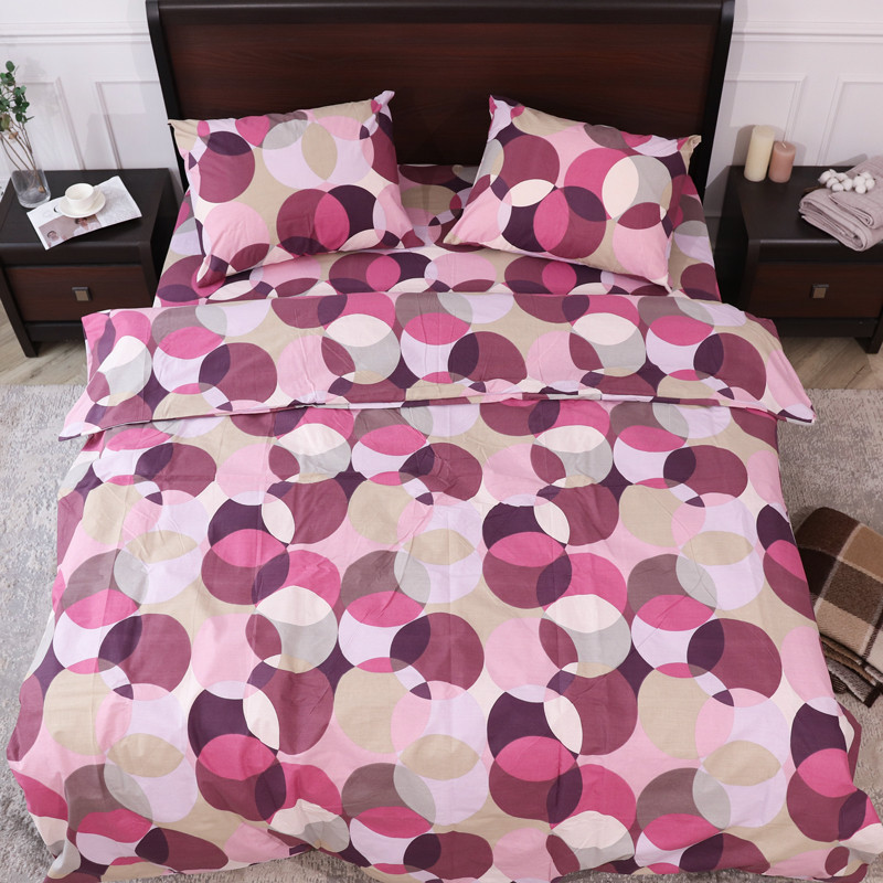 Ткань для постельного белья Бязь "Gold" Lux GL3490pink