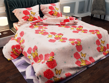 Ткань для постельного белья Бязь "Gold" Lux GL1221