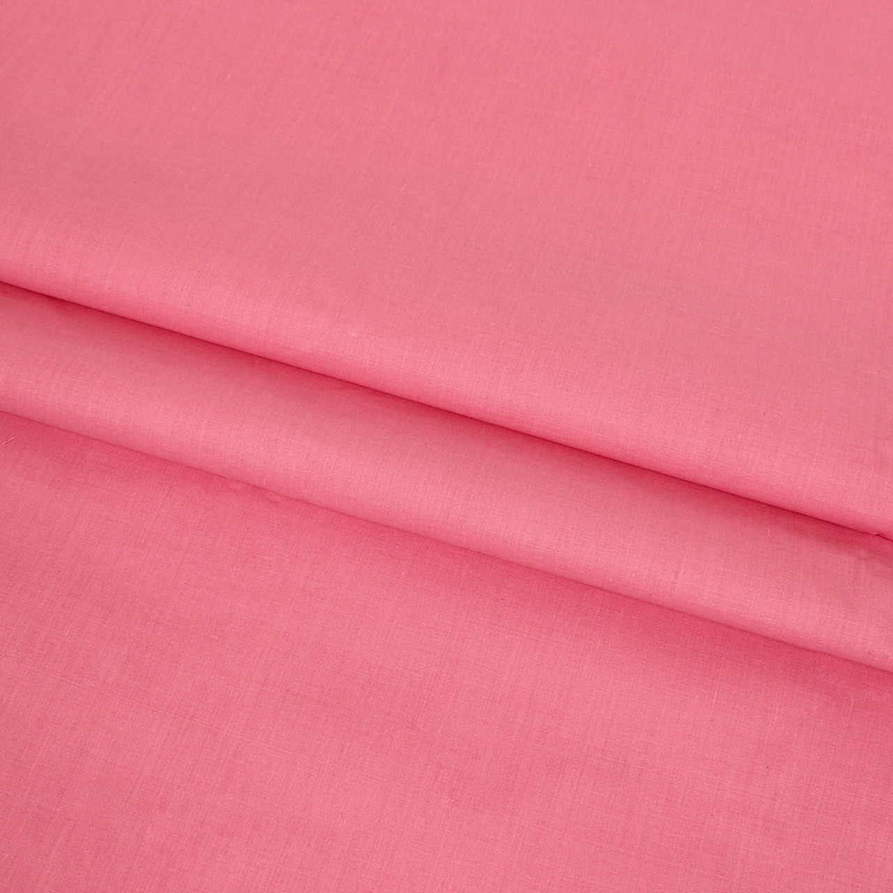 Тканина для постільної білизни Бязь "Gold" Lux однотонна GLpinkG (50м)