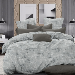 Тканина для постільної білизни Бязь "Gold" Lux GL17830grey