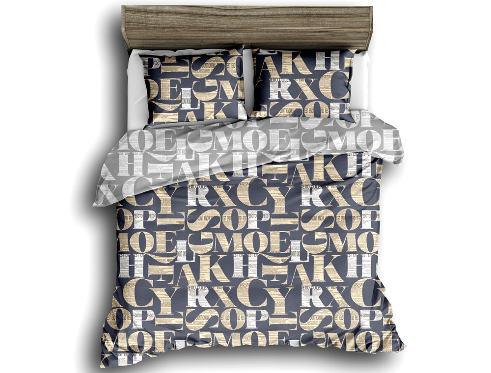 Ткань для постельного белья Сатин S-75-13 (A+B) - (60м+60м)