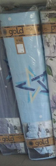 Тканина для постільної білизни Бязь "Gold" Lux GL3664blue