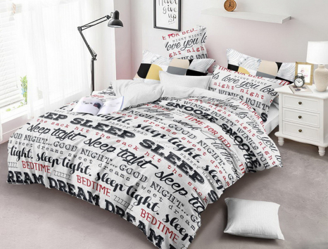 Євро-максі набір постільної білизни 200*220 із Ранфорсу №182126 Черешенка™