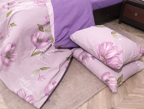 Евро макси набор постельного белья 200*220 из Бязи "Gold" №159117AB Черешенка™