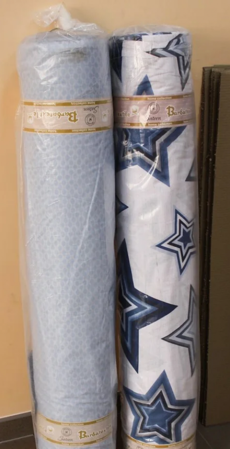 Тканина для постільної білизни Сатин S-66-2 (A+B) - (60м+60м)