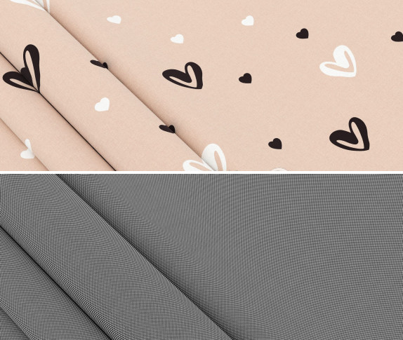 Тканина для постільної білизни Бязь "Gold" Lux GL8057 (A+B) - (50м+50м)