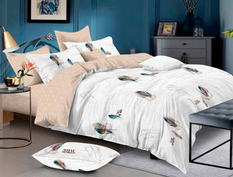 Ткань для постельного белья Ранфорс R-81-1 (A+B) - (60м+60м)