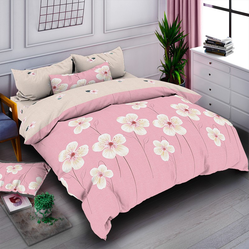 Двоспальний набір постільної білизни 180*220 із Бязі "Gold" №157414AB Черешенка™