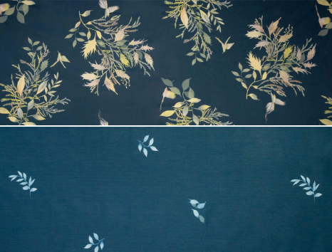 Ткань для постельного белья Сатин S-130 (A+B) - (60м+60м)