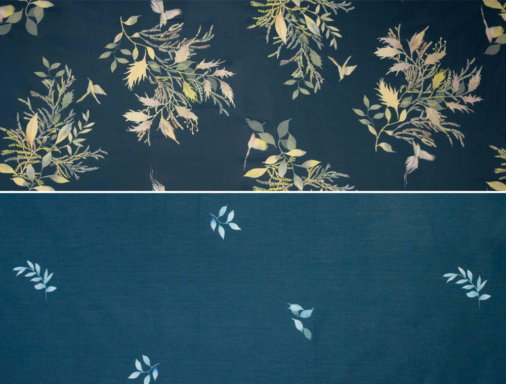 Ткань для постельного белья Сатин S-130 (A+B) - (60м+60м)