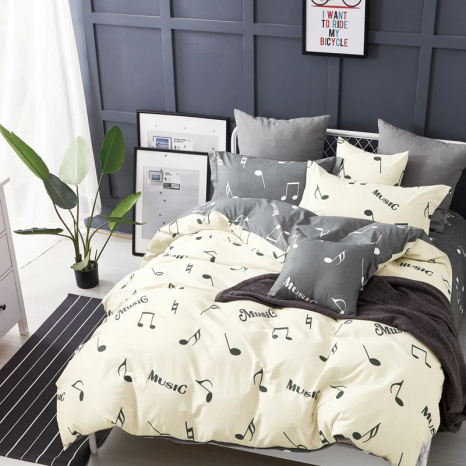 Тканина для постільної білизни Сатин S37-8 (A+B) - (60м+60м)