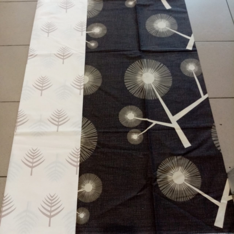 Ткань для постельного белья Бязь "Gold" Lux "Спокойное настроение" GL1565 (A+B) - (50м+50м)