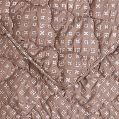 Євро літня ковдра мікрофібра/холофайбер №41076