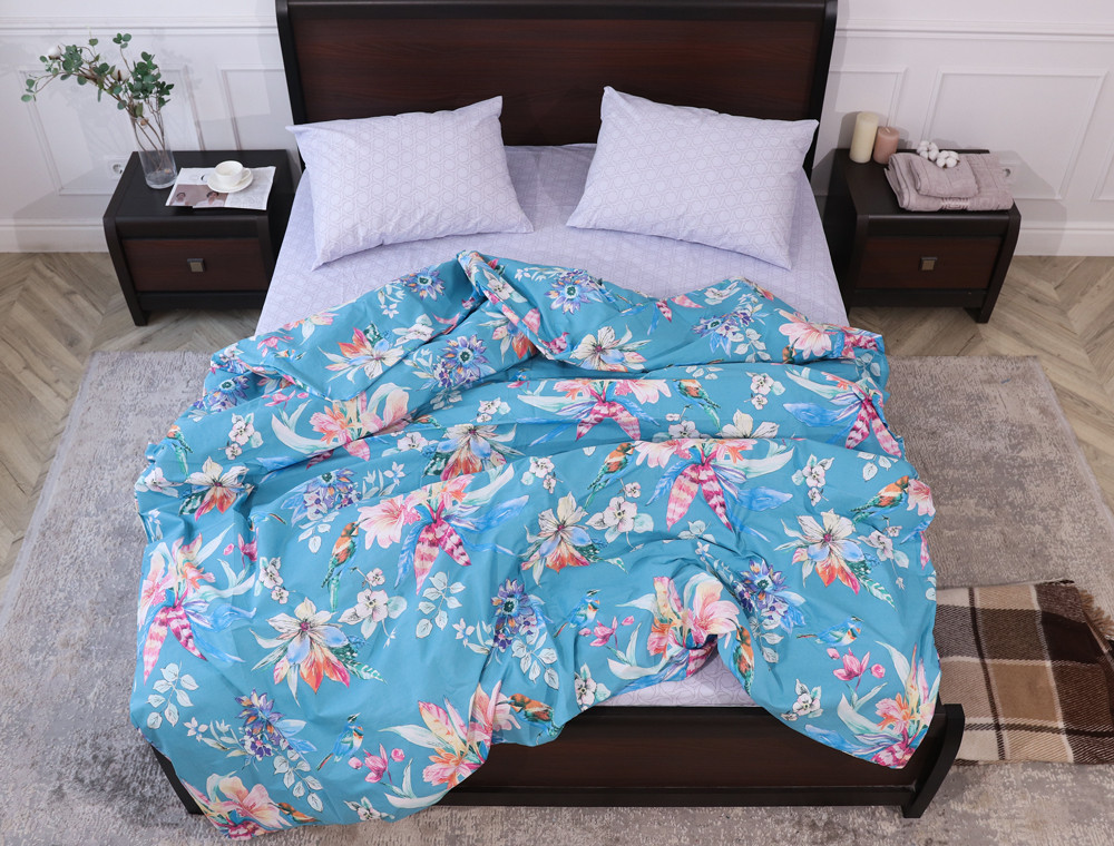 Семейный набор хлопкового постельного белья из Бязи "Gold" №151248AB Черешенка™