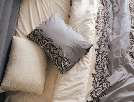 Полуторний набір постільної білизни 150*220 із Бязі "Gold" №155270 Черешенька™