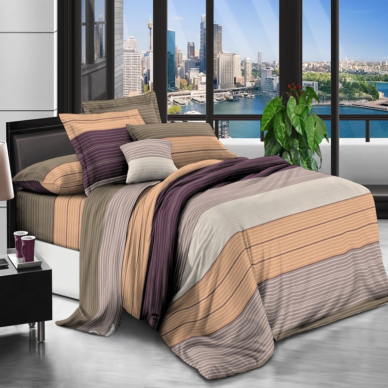 Ткань для постельного белья Бязь "Gold" Lux GL7550