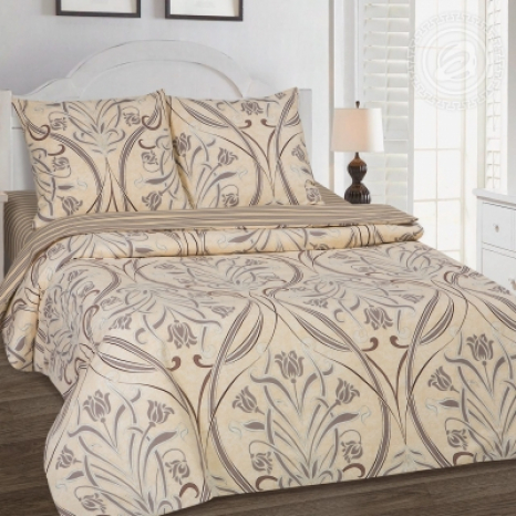 Ткань для постельного белья Бязь "Gold" Lux GL3030 (A+B) - (50м+50м)