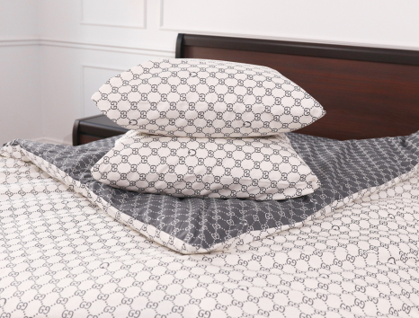 Полуторный набор постельного белья 150*220 из Бязи "Gold" №159118AB Черешенка™