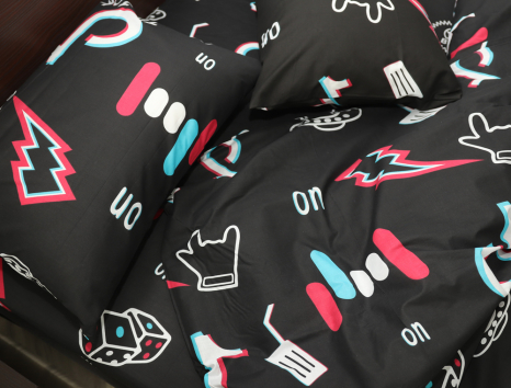 Полуторный набор постельного белья 150*220 из Бязи "Gold" №154653 Черешенка™