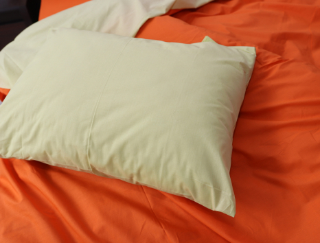 Евро макси набор однотонного постельного белья 200*220 из Бязи "Gold" №155517AB Черешенка™