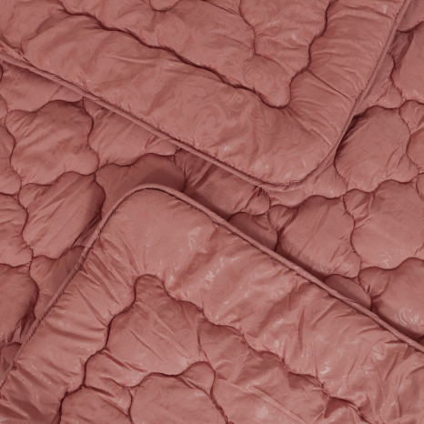 Двоспальна ковдра мікрофібра/холофайбер №40005