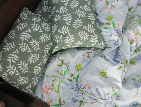 Семейный набор хлопкового постельного белья из Бязи "Gold" №151905AB Черешенка™