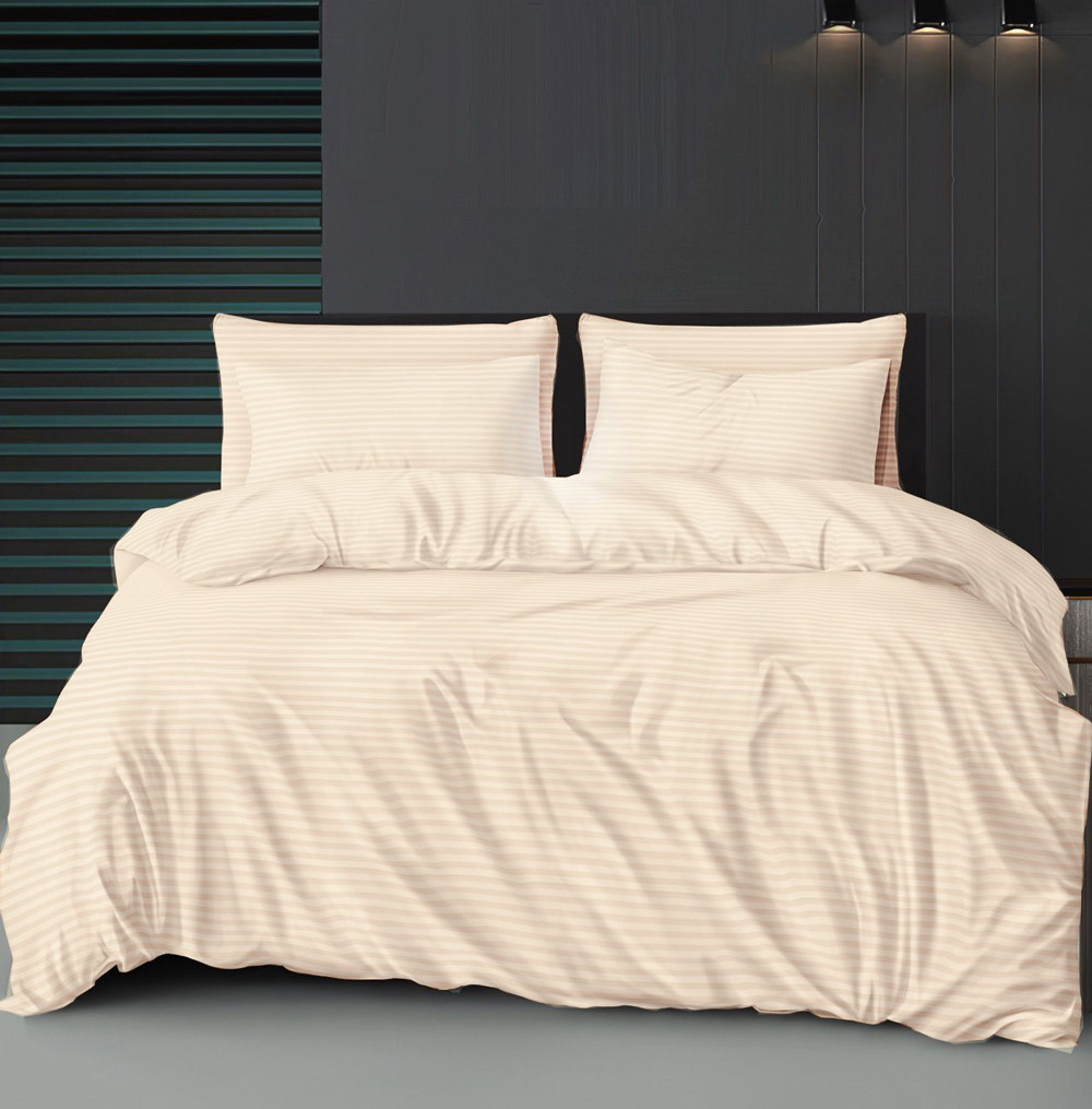 Тканина для постільної білизни Бязь "Gold" Lux однотонна GLS11023beige (50м)