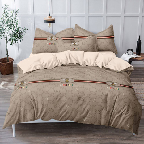 Ткань для постельного белья Бязь "Gold" Lux GL3651beige