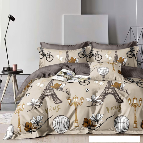 Ткань для постельного белья Бязь "Gold" Lux GL5017 (A+B) - (50м+50м)