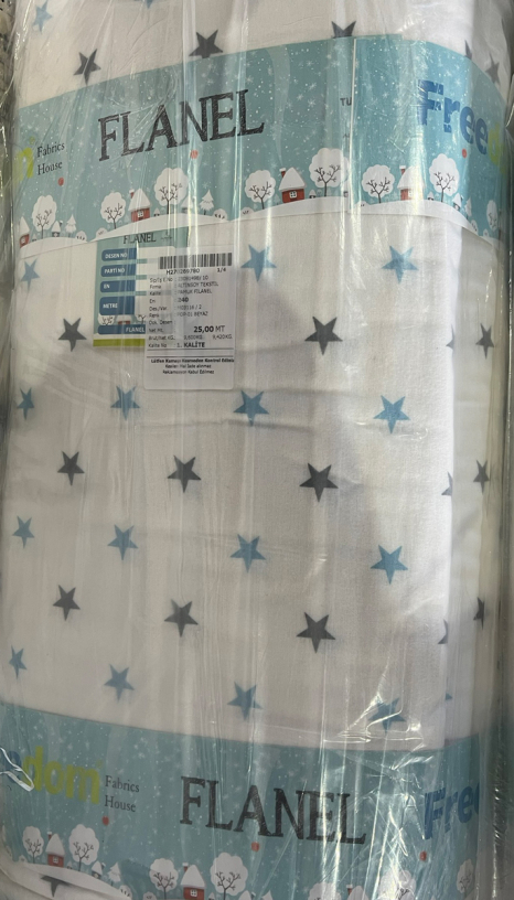 Ткань для постельного белья Фланель (байка) детcкая FLB1067 (25м)